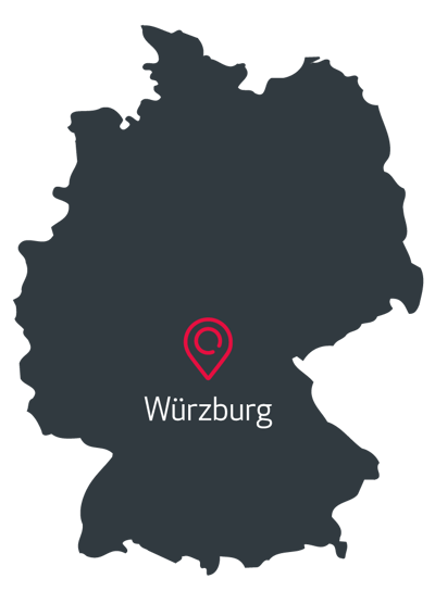 Landkarte Würzburg